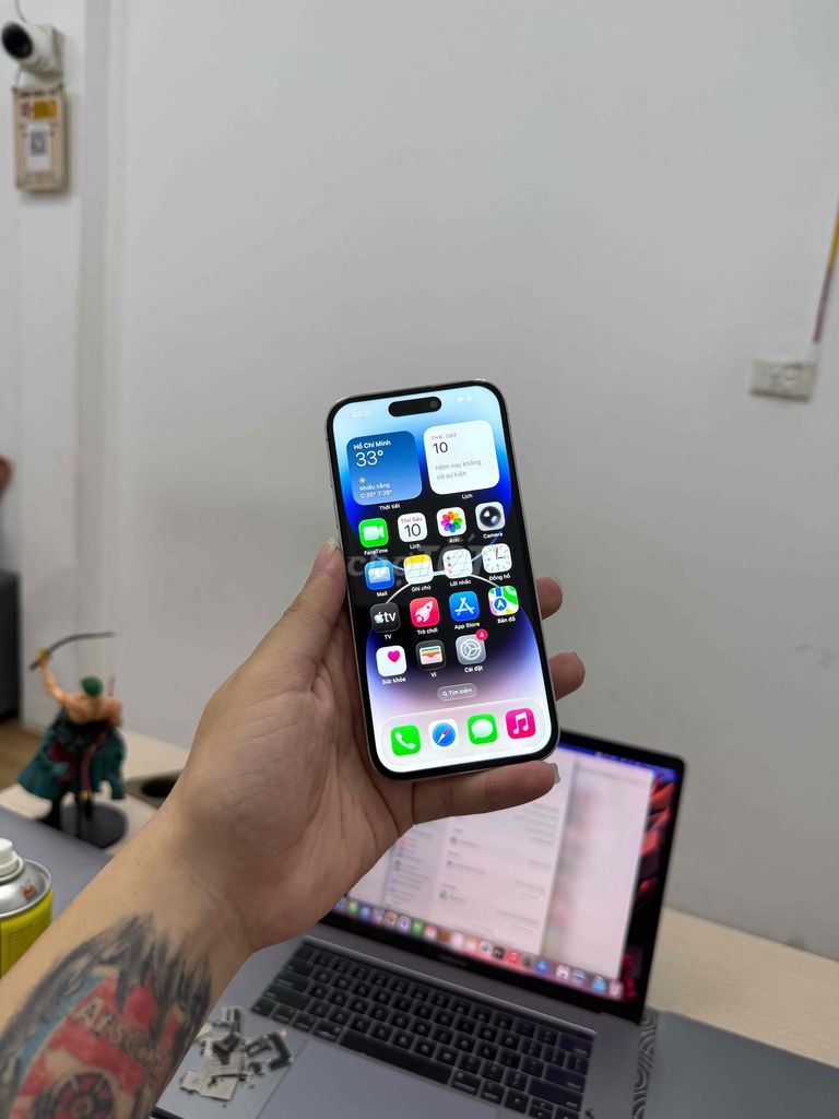 Apple iPhone 14 Pro 128GB QTE Full Chức Năng. Mua bán Điện thoại tại Quận Đống Đa Hà Nội được đăng bởi Hà Nội Mobile Bao Duyệt Nợ Xấu hình 1