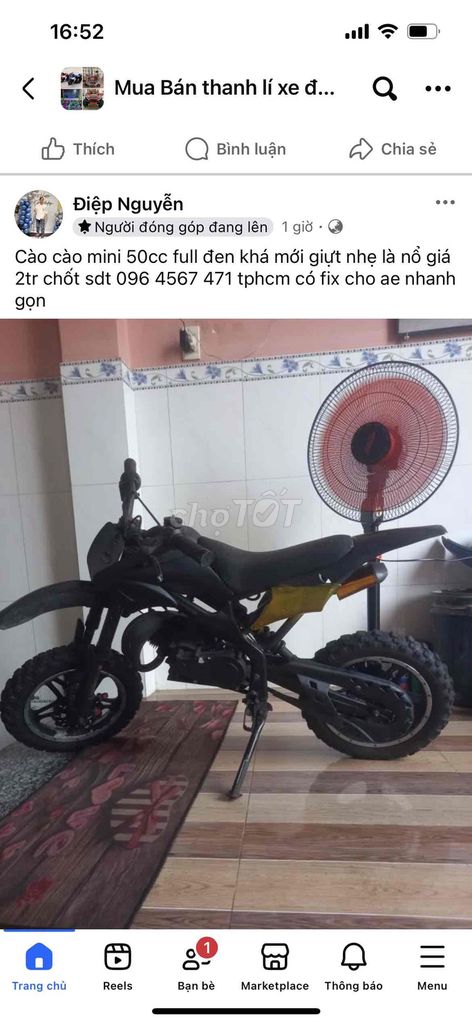 cao cao mini 2 thì. Mua bán Phương tiện khác tại Quận 7 Tp Hồ Chí Minh được đăng bởi kiên hình 1