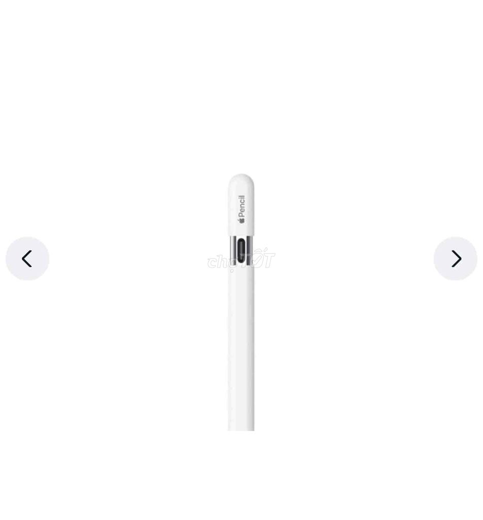 Bút cảm ứng Apple Pencil (USB-C) Trắng. Mua bán Phụ kiện (Màn hình, Chuột...) tại Huyện Hóc Môn Tp Hồ Chí Minh được đăng bởi Lyly Nguyễn  hình 1