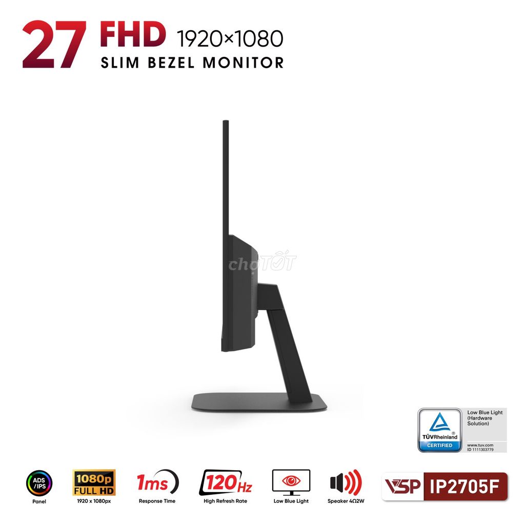Màn hình VSP IP2705F 27 inch 120hz. Mua bán Phụ kiện (Màn hình, Chuột...) tại Huyện Đại Lộc Quảng Nam được đăng bởi Trai Trân hình 1