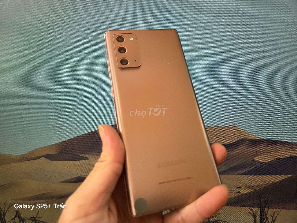 Samsung Galaxy Note 20 5G Vàng Gold 8/128. Mua bán Điện thoại tại Quận 5 Tp Hồ Chí Minh được đăng bởi Androidgiare hình 1