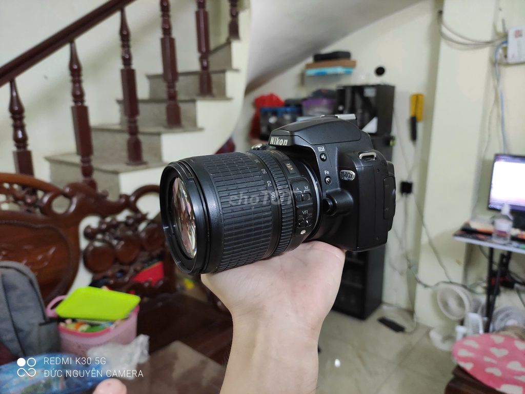 Máy ảnh Nikon D40x kèm 18-105mm. Mua bán Máy ảnh, Máy quay tại Huyện Thường Tín Hà Nội được đăng bởi Đức Nguyễn hình 1