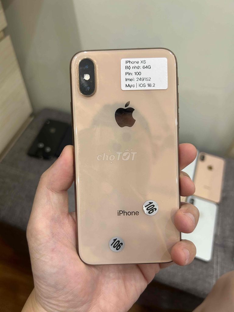 iPhone XS quốc tế 64G zin nguyên bản