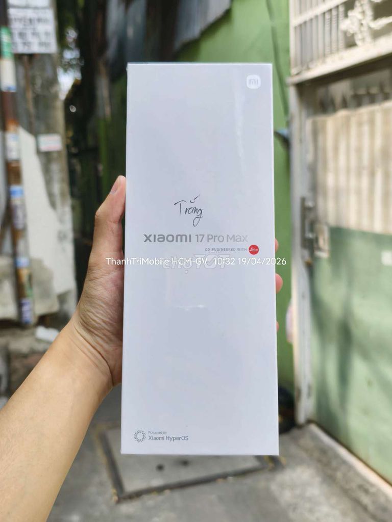 Xiaomi Mi 17 Pro Max Trắng 16/1TB newseal. Mua bán Điện thoại tại Quận Gò Vấp Tp Hồ Chí Minh được đăng bởi Thanh Tri hình 1