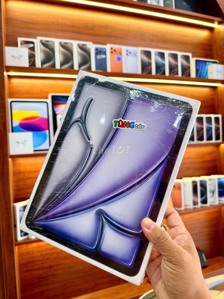 Apple iPad Air 11 M3 256GB Wifi Xám Newseal. Mua bán Máy tính bảng tại Huyện Thống Nhất Đồng Nai được đăng bởi Tùng Apple Gia Kiệm hình 1