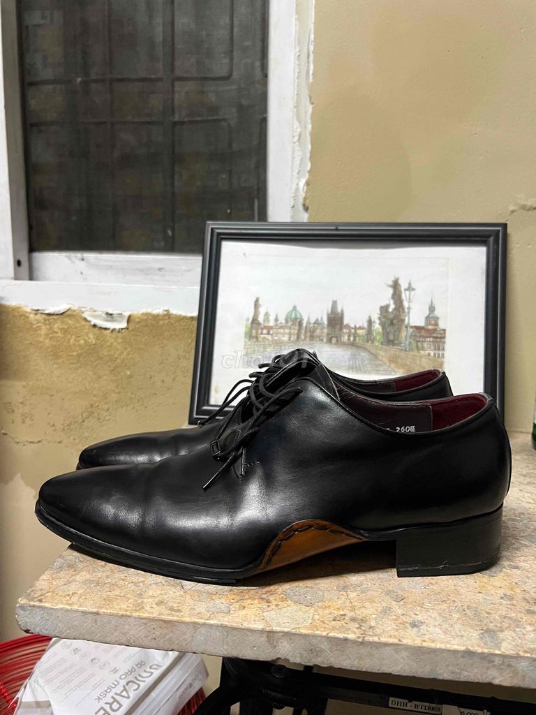 Giày Balenciaga Nam Da Đen Size 43. Mua bán Giày dép tại Huyện Bình Chánh Tp Hồ Chí Minh được đăng bởi Nguyen binh chanh hình 1