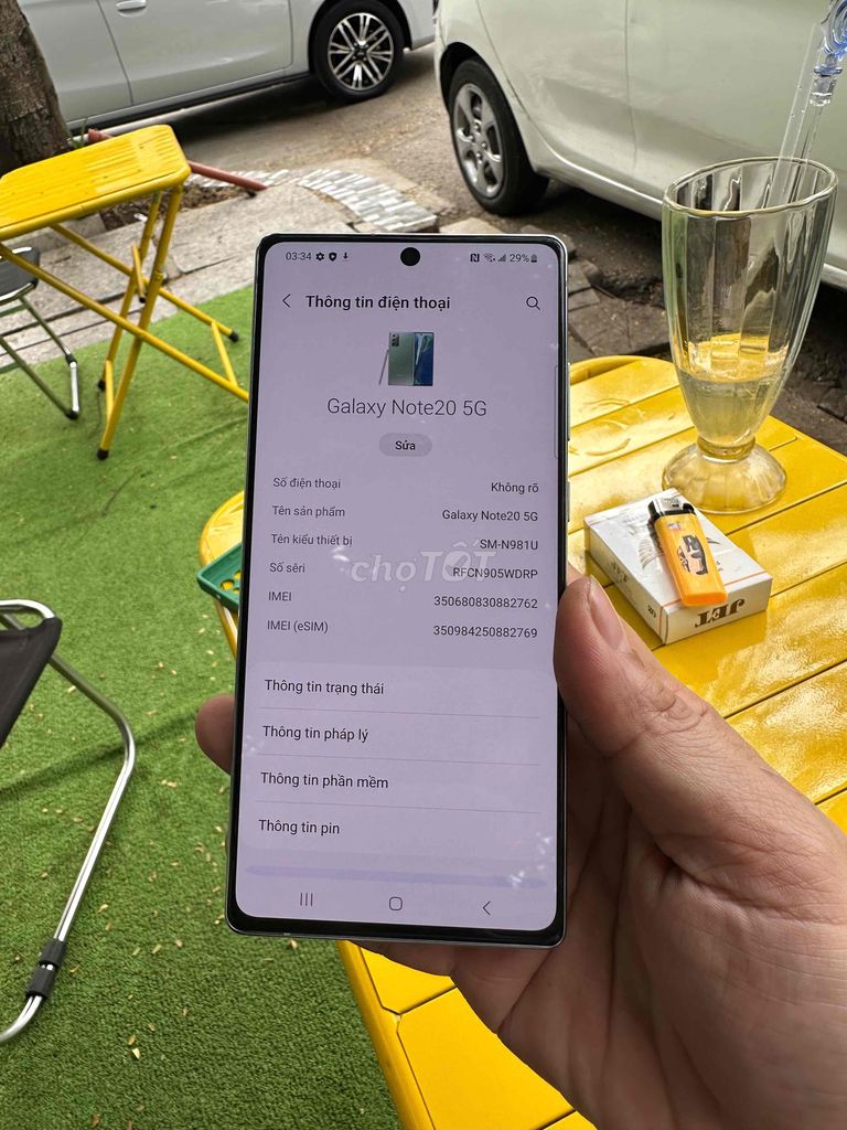 Note 20 5G mỹ 8/128 đẹp Bán gl giao lưu
