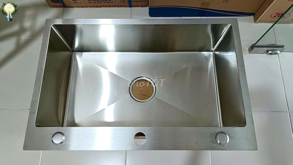 Chậu rửa chén PH6845 Inox 304. Mua bán Thiết bị vệ sinh, nhà tắm tại Thành phố Rạch Giá Kiên Giang được đăng bởi Nhã Đan hình 1
