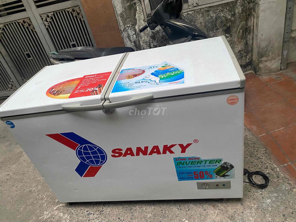 tủ đông sannaky 400l hai chế độ