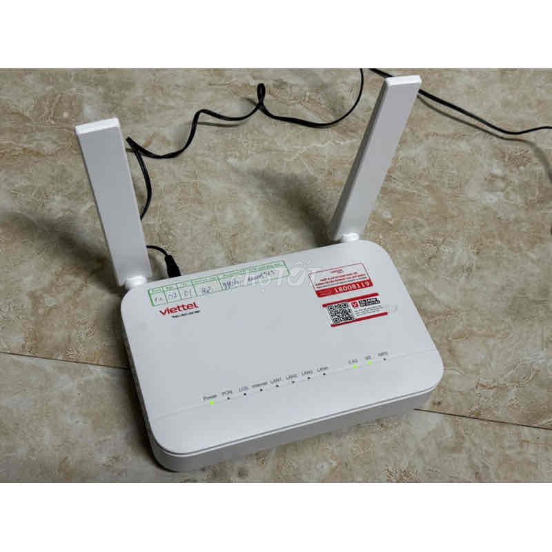 Bộ định tuyến Viettel ZTE F6601P Trắng. Mua bán Phụ kiện (Màn hình, Chuột...) tại Huyện Hòn Đất Kiên Giang được đăng bởi PTH hình 1