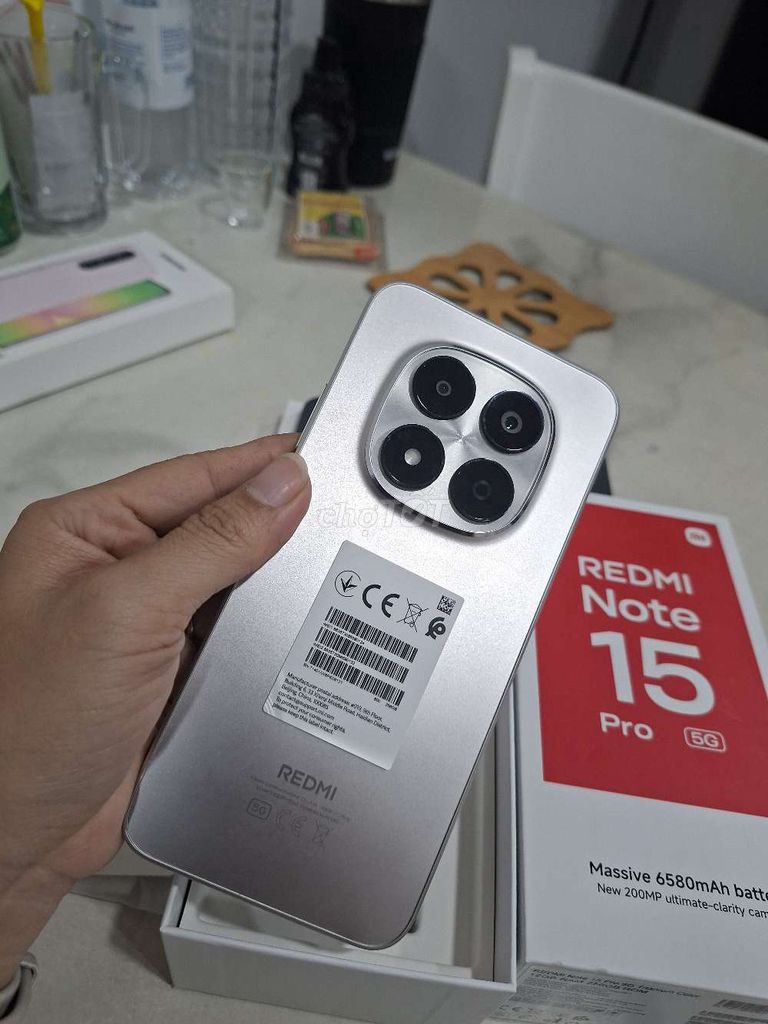 Xiaomi Redmi Note 15 Pro 5G 12GB/256GB. sạc 9 lần. Mua bán Điện thoại tại Thành phố Thuận An Bình Dương được đăng bởi Võ Điệp hình 1