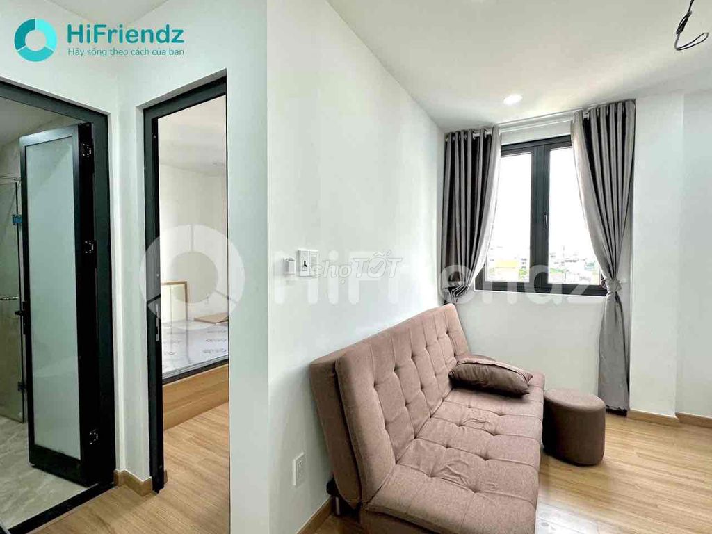 Căn hộ mini 1 phòng ngủ riêng biệt cửa sổ thoáng full nội thất LotteQ7