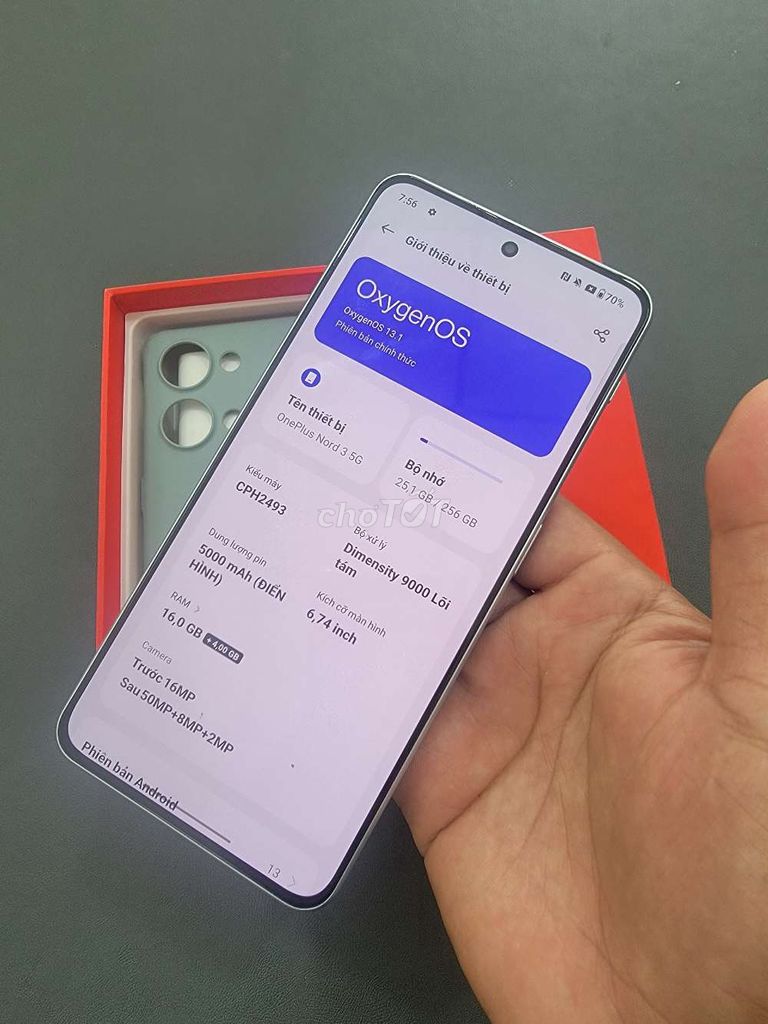 Còn em Oneplus Ace 2V ram 16/256gb fullbox. Mua bán Điện thoại tại Quận Gò Vấp Tp Hồ Chí Minh được đăng bởi Cửa hàng  KGPHONE STORE hình 7
