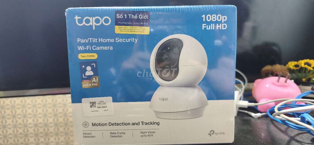 Camera an ninh TP-Link Tapo C200C Trắng. Mua bán Máy ảnh, Máy quay tại Quận 6 Tp Hồ Chí Minh được đăng bởi Bán đồ  hình 1