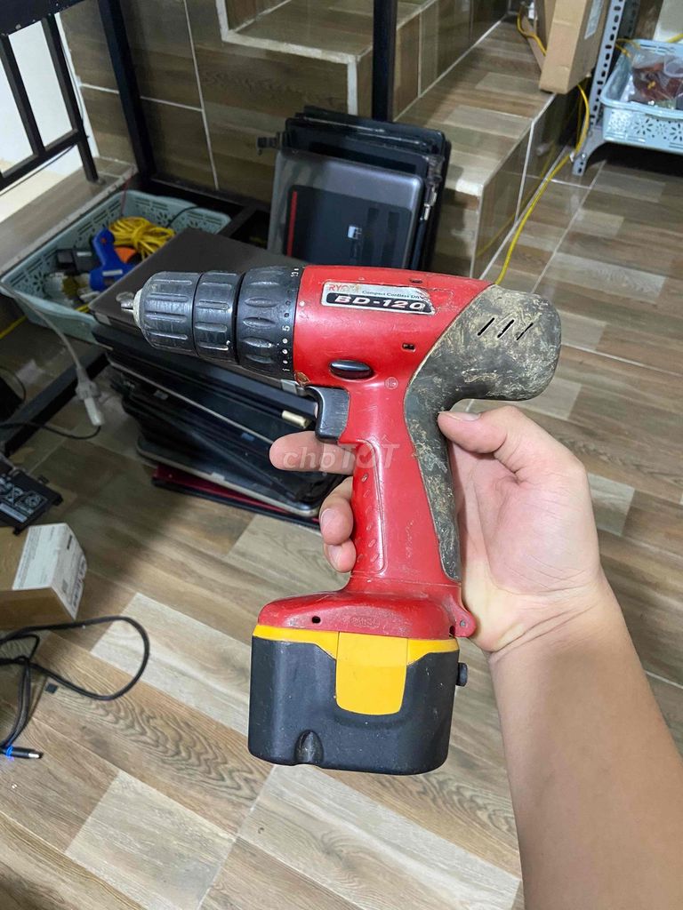 Máy khoan pin Ryobi 12V. Mua bán Đồ chuyên dụng, Giống nuôi trồng tại Quận Liên Chiểu Đà Nẵng được đăng bởi Laptop cũ Đà Nẵng  HƯNG LAPTOP hình 1