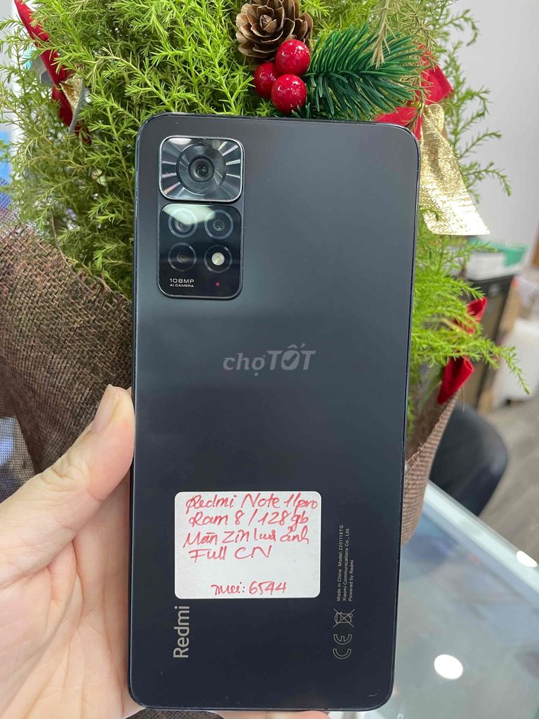 Redmi Note 11 Pro R8/128GB Màu đen