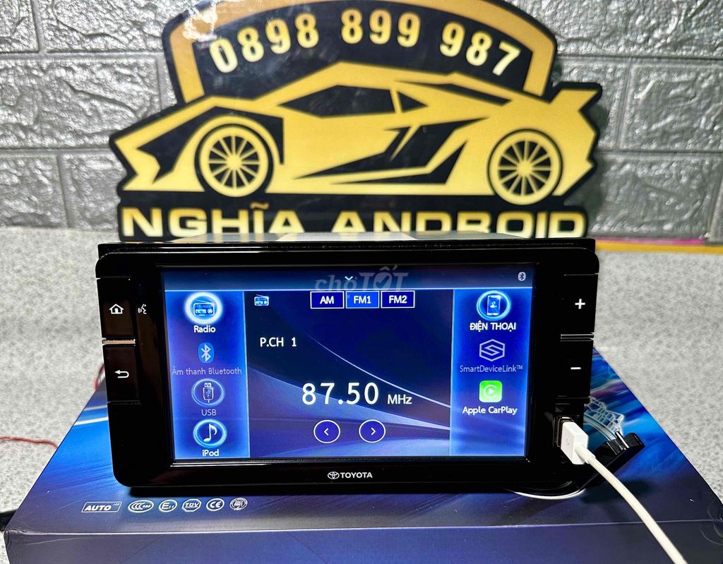 Màn zin Toyota 7in like new 99%. Mua bán Phụ tùng xe tại Quận Bình Tân Tp Hồ Chí Minh được đăng bởi MrNghĩa Màn Zin Toyota hình 2