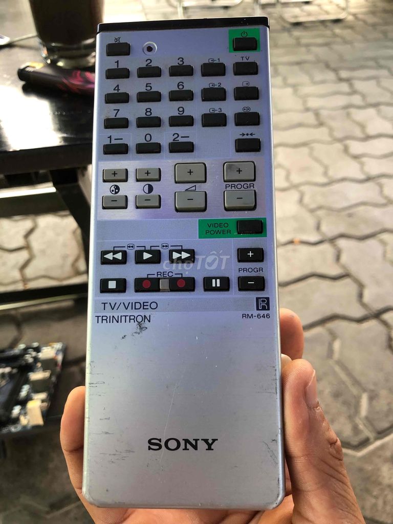 Remote TV Sony trinitron RM-646