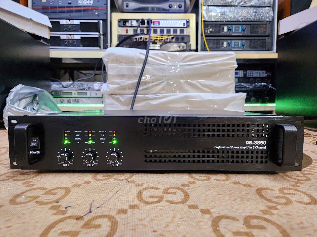 Cục đẩy DB 3850 3 kênh Đen Mới. Mua bán Tivi, Âm thanh tại Huyện Củ Chi Tp Hồ Chí Minh được đăng bởi trần ngọc bá tùng hình 1