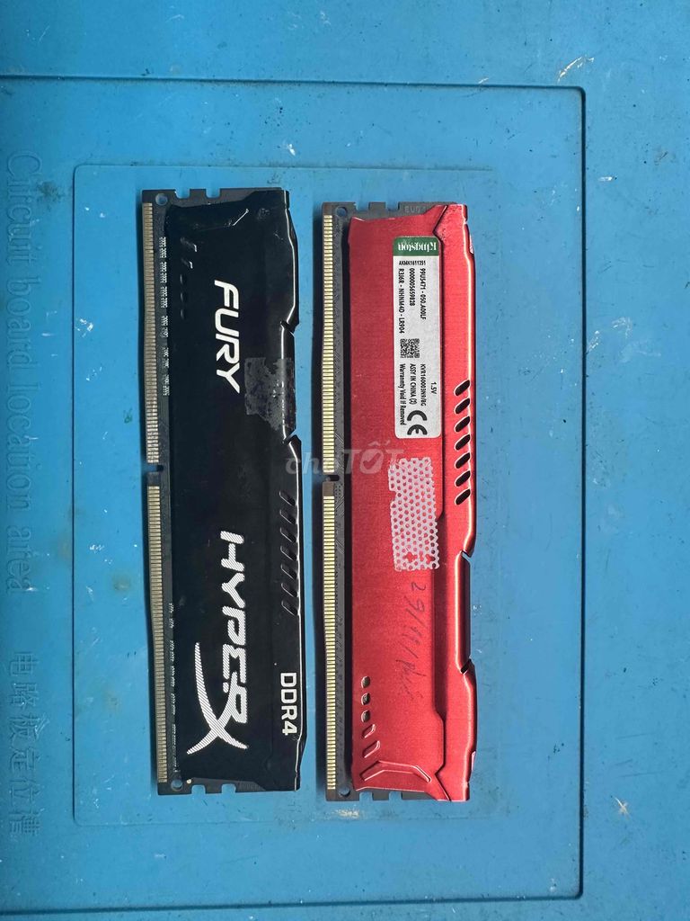RAM Kingston HyperX Fury DDR4 4GB 2132MHz Đen, Đỏ. Mua bán Linh kiện (RAM, Card...) tại Thị xã Tân Uyên Bình Dương được đăng bởi Giang Lam hình 1