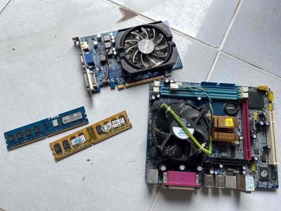 2 Ram DDR2 2GB Card GT420 Main G31 Corei5. Mua bán Linh kiện (RAM, Card...) tại Thành phố Trà Vinh Trà Vinh được đăng bởi Lê Nhí