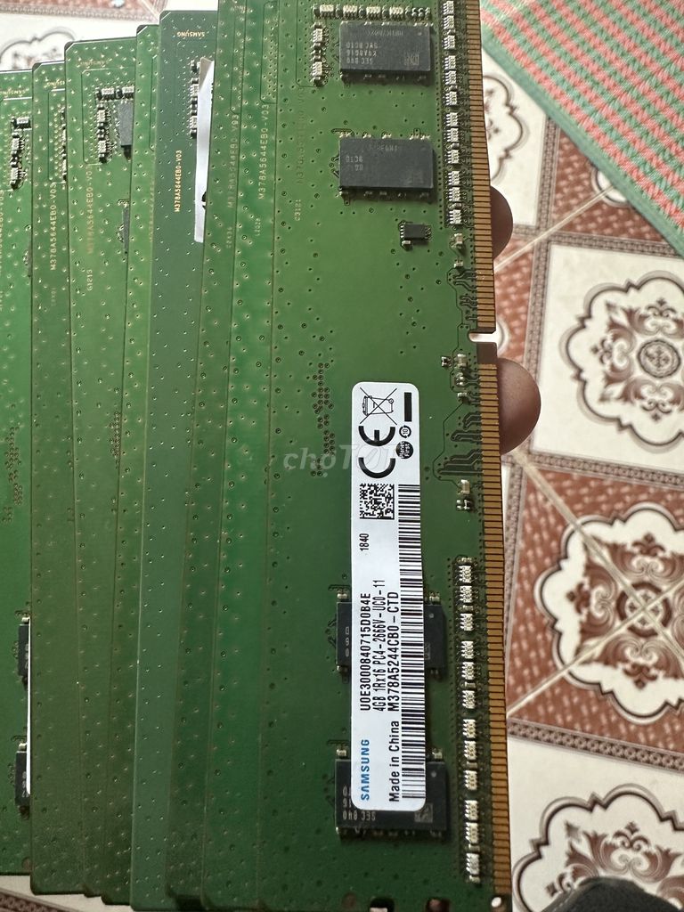 RAM Samsung D4 4G/2666 hàng tháo máy bộ. Mua bán Linh kiện (RAM, Card...) tại Huyện Châu Đức Bà Rịa - Vũng Tàu được đăng bởi Nguyễn Hùng Thắng hình 1