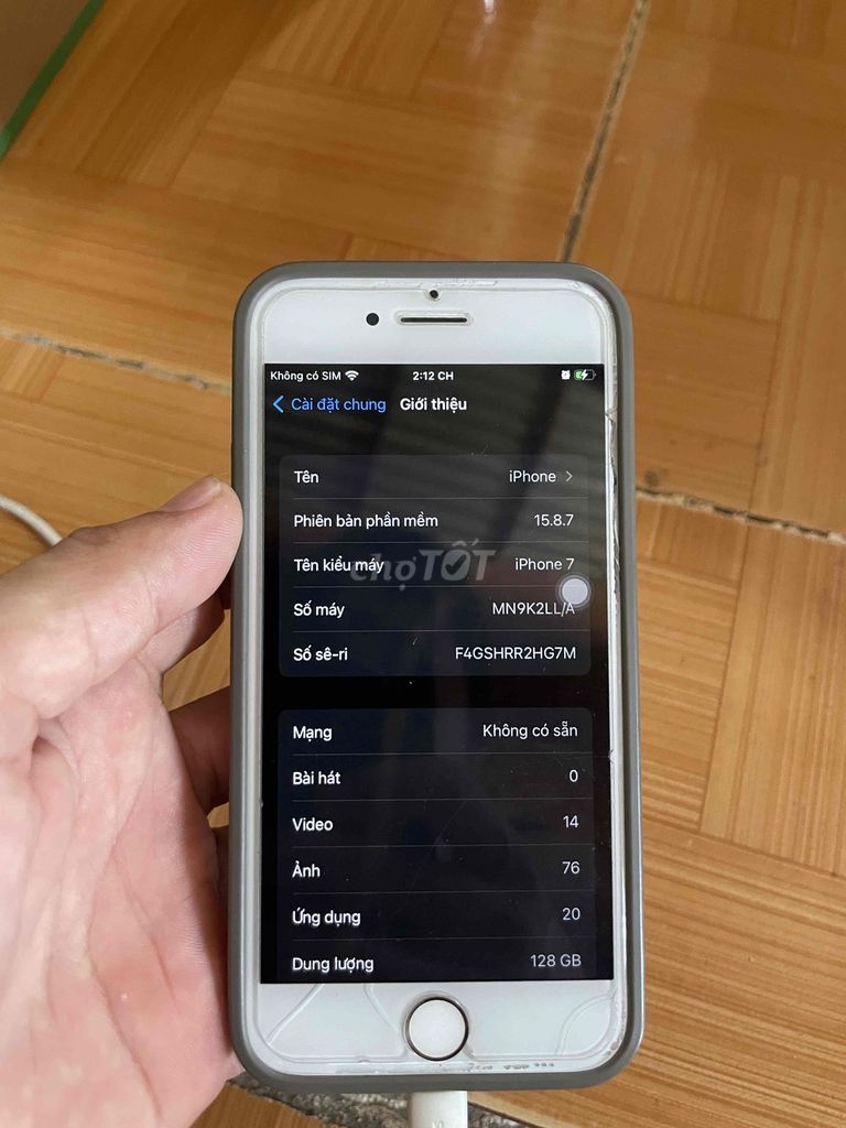 Apple iPhone 7 128GB vàng. Mua bán Điện thoại tại Huyện Trảng Bàng Tây Ninh được đăng bởi Phong Pham hình 1