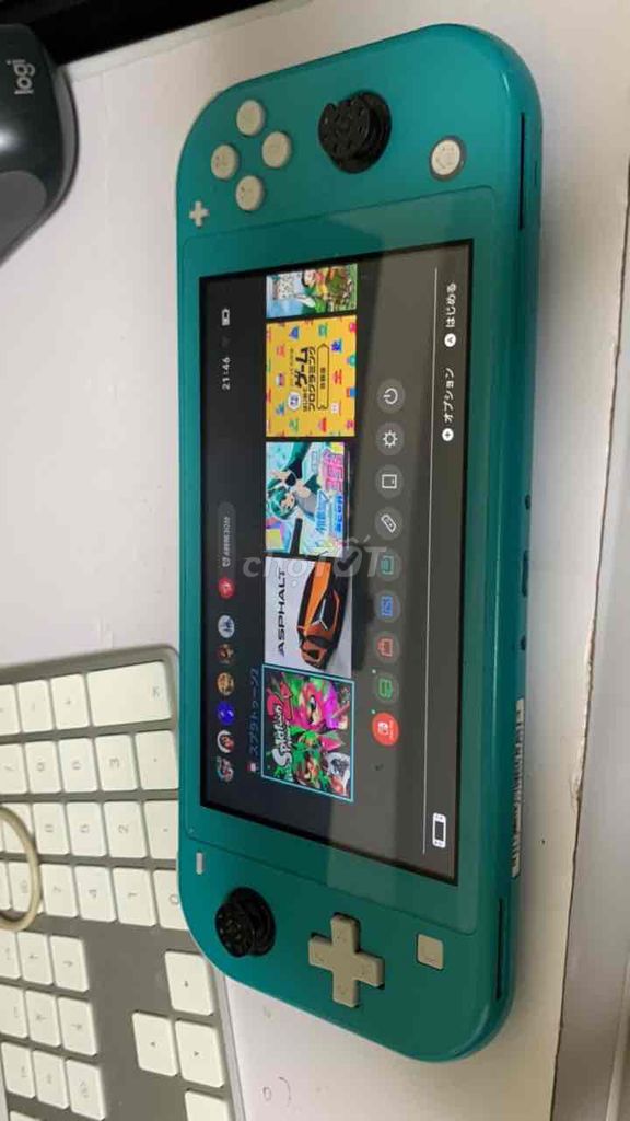 Máy chơi game Nintendo Switch Lite Xanh ngọc. Mua bán Thiết bị chơi game tại Thành phố Qui Nhơn Bình Định được đăng bởi nguyen thuy my duyen hình 1