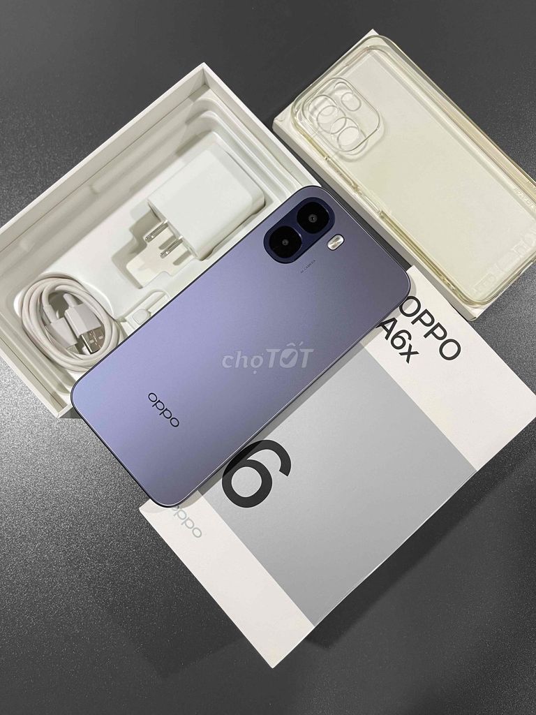 OPPO A6x TGDĐ Bh T3/2027 Fullbox như mới. Mua bán Điện thoại tại Quận Tân Bình Tp Hồ Chí Minh được đăng bởi Tâm Ngô hình 1