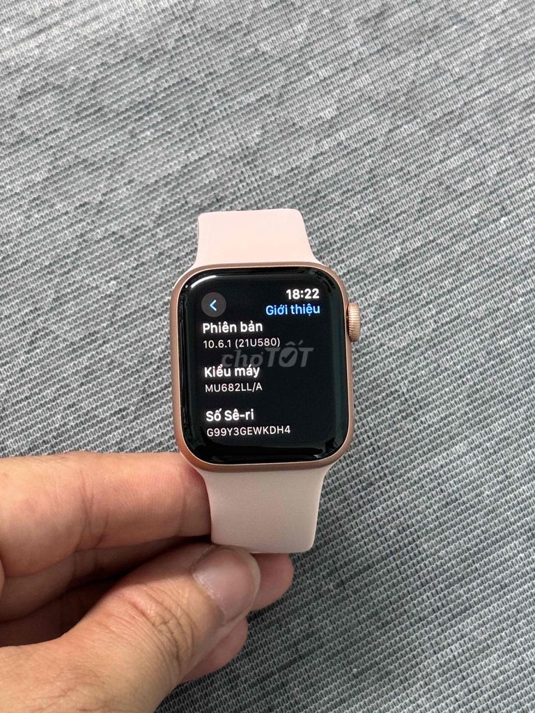 Apple Watch Series 4/40MM GPS Nhôm Hồng