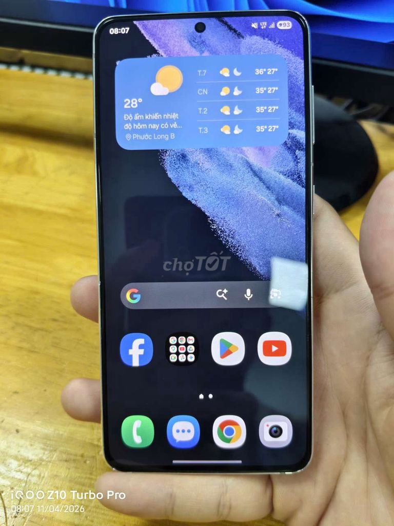 Samsung S21 5G 8GB/256GB Trắng. Mua bán Điện thoại tại Thành phố Thủ Đức Tp Hồ Chí Minh được đăng bởi Lực Phạm Phú hình 1