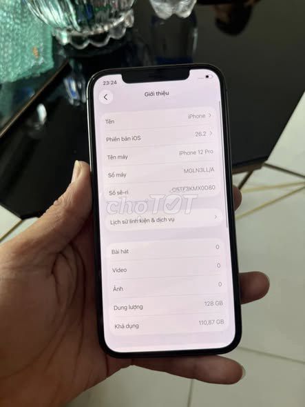 iPhone 12 Pro 128GB Đen Đã sử dụng. Mua bán Điện thoại tại Quận 1 Tp Hồ Chí Minh được đăng bởi Hội Đồ Điện Tử hình 1