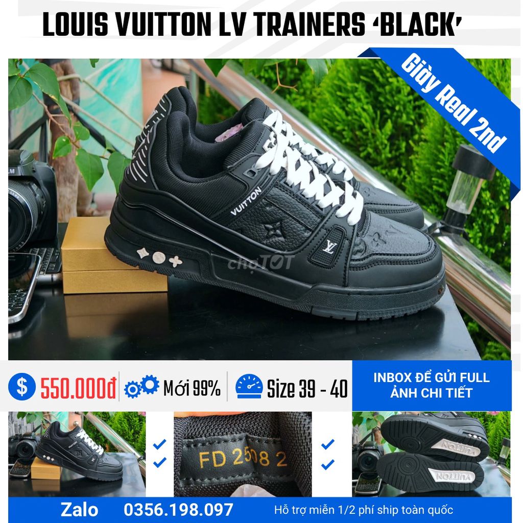 [CHÍNH HÃNG] [Mới 99%] Louis Vuitton LV Trainers. Mua bán Giày dép tại Quận Hoàn Kiếm Hà Nội được đăng bởi chú CÔNG AN bán giày CHÍNH HÃNG hình 1