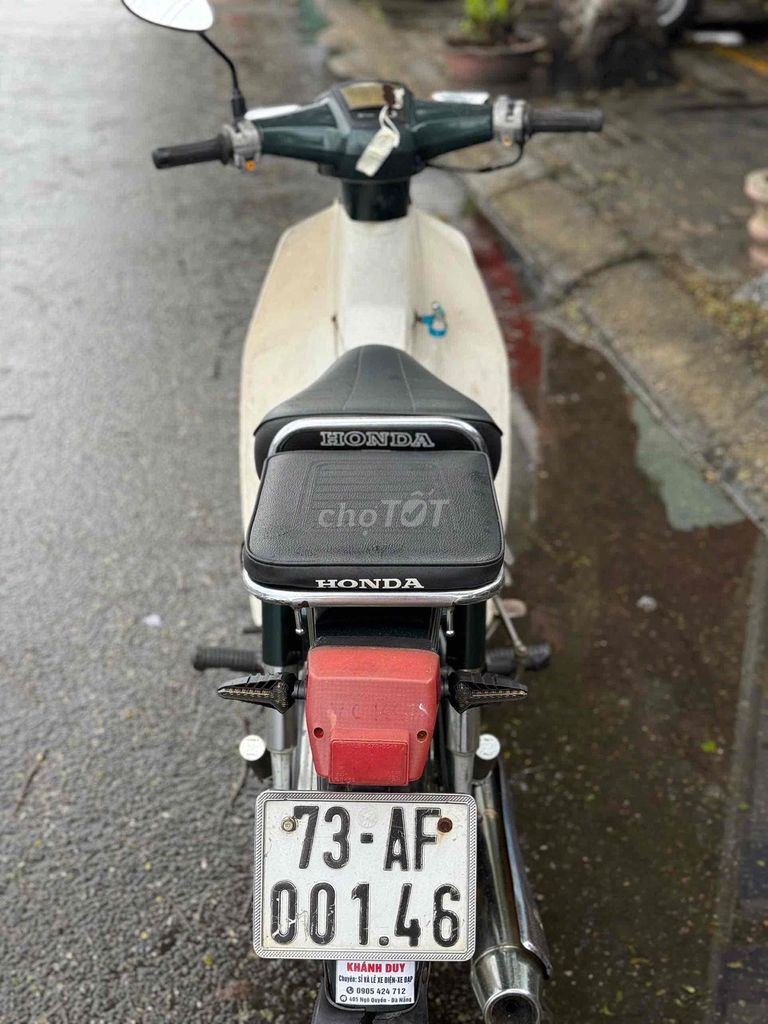Honda Cub 2016 Xanh Trắng-hỗ trợ góp trả trước 0đ. Mua bán Xe máy tại Quận Sơn Trà Đà Nẵng được đăng bởi khánh duy bán xe trả góp hình 3