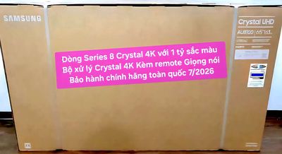 TV 4K Samsung 65AU8100 65in Nói Series 8 BH 7/2026. Mua bán Tivi, Âm thanh tại Quận 8 Tp Hồ Chí Minh được đăng bởi Nguyen nguyen