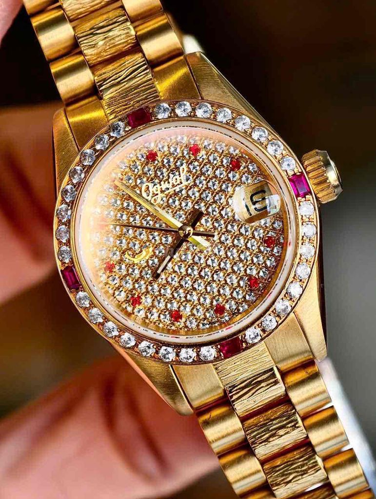 Ogival OG30329DLW Nữ Vàng Thép 316L mạ PVD. Mua bán Đồng hồ tại Quận Hoàng Mai Hà Nội được đăng bởi tuấn ninh  hình 1