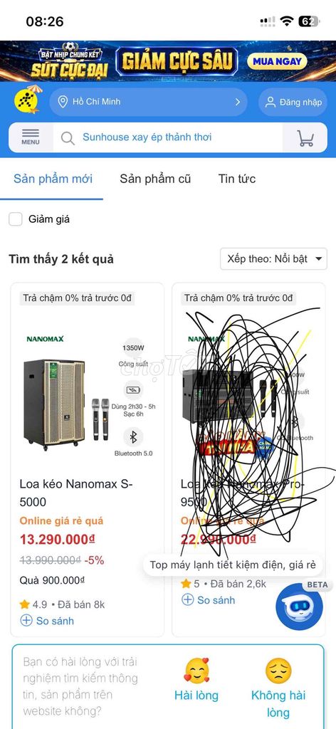 Loa kéo Nanomax S5000 1350W Bluetooth. Mua bán Tivi, Âm thanh tại Quận Cái Răng Cần Thơ được đăng bởi Phan thanh điền hình 1