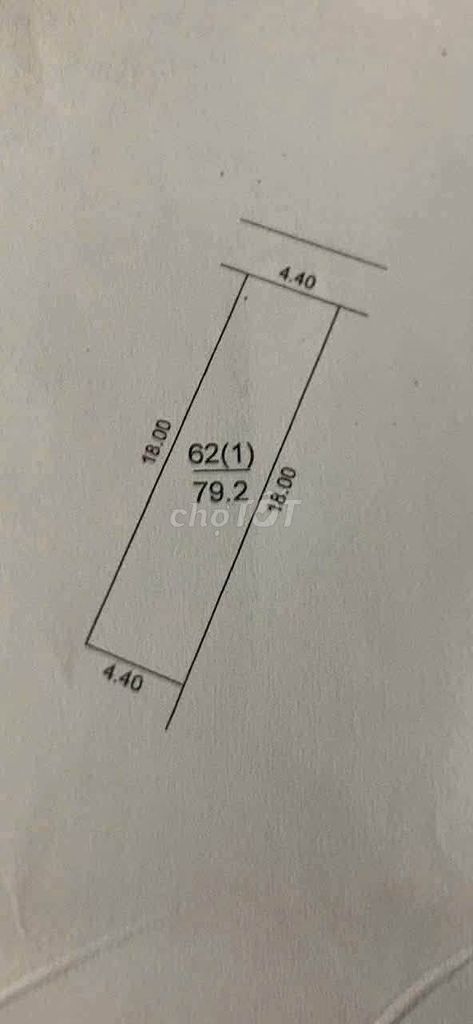 3-этажный дом в Тьен Ка, Донг Ань, 79м2, 5 комнат