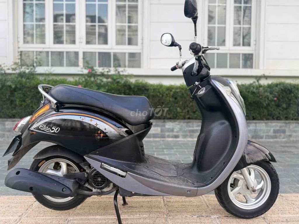 SYM Elite 50 куб. см 2021, черный
