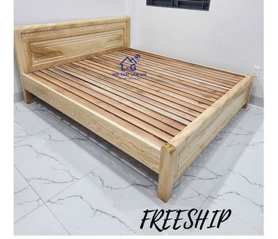 GIƯỜNG GỖ SỒI - CAO CẤP – GIAO NHANH// GIƯỜNG GỖ. Mua bán Giường, chăn ga gối nệm tại Quận 6 Tp Hồ Chí Minh được đăng bởi GIƯỜNG SẮT SƠN LÂM