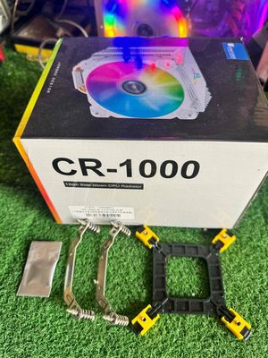 Hôp đựn Fan LED Cr-1000 kèm chân ngàm keo tản