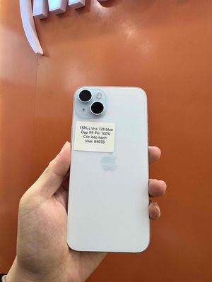 15Plus 128 VNA Zin Ốc Áp- Siêu Lướt sạc 95L