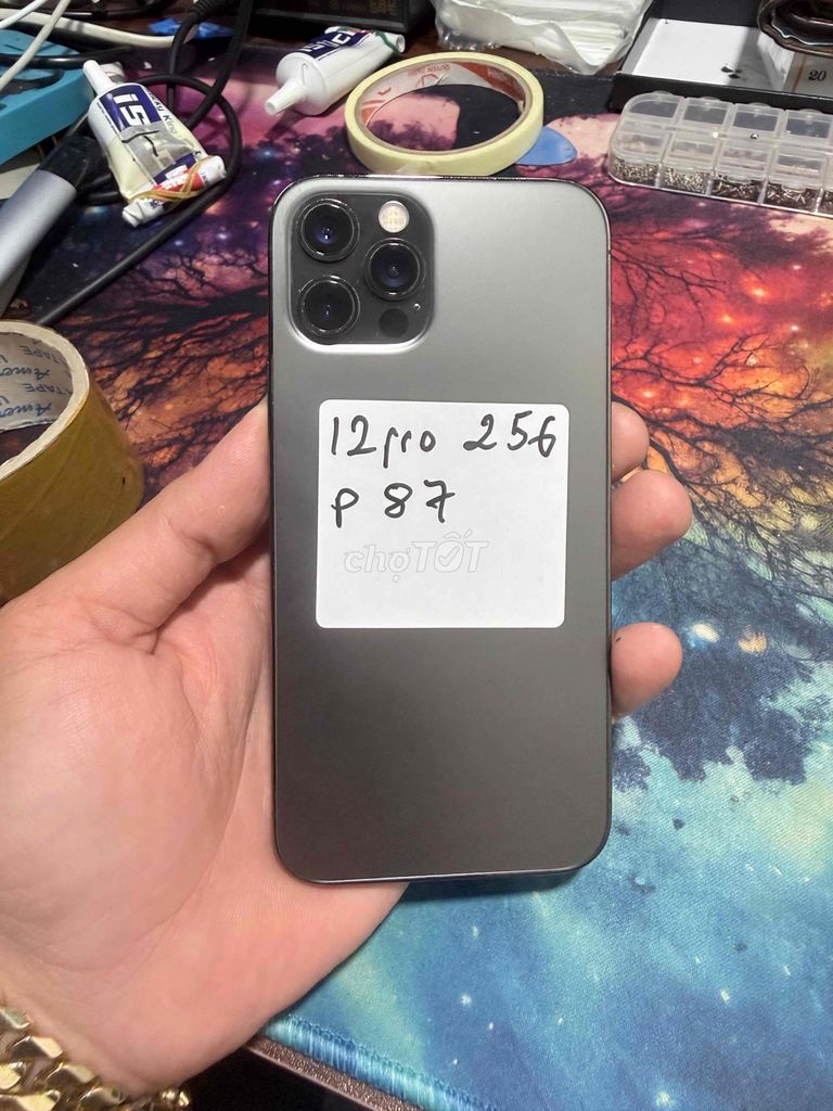 iPhone 12 Pro 256GB Xám. Mua bán Điện thoại tại Huyện Tân Phước Tiền Giang được đăng bởi Le Duy Hong Duc hình 1