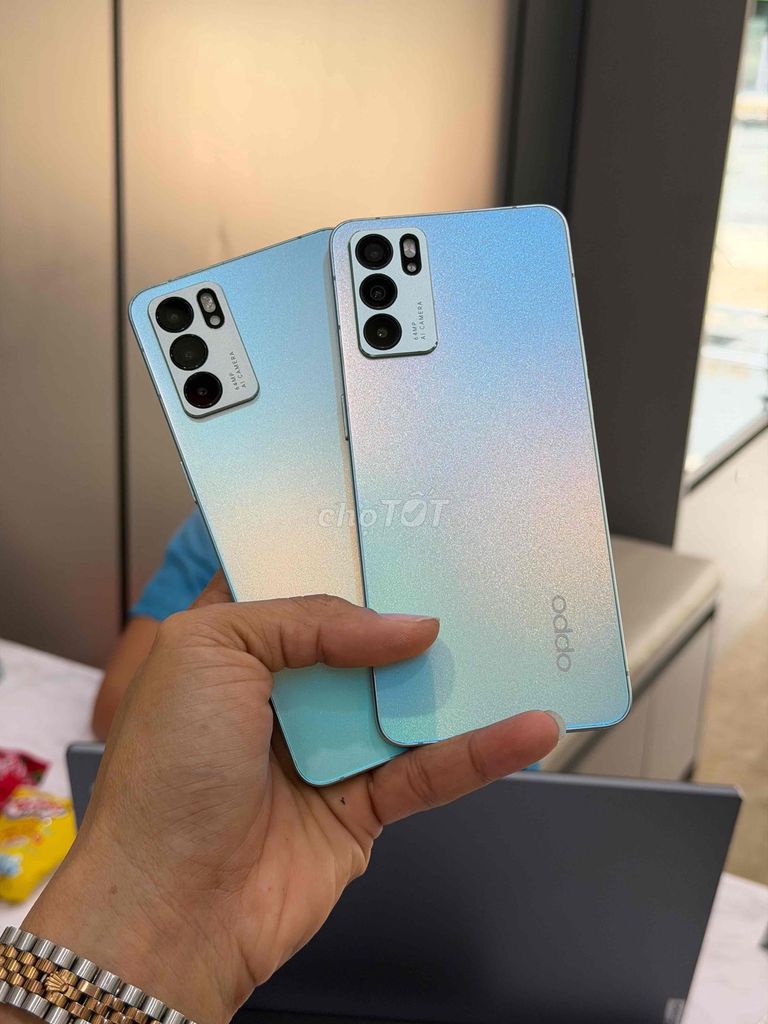 OPPO Reno6 5G 8GB/128GB Xanh. Mua bán Điện thoại tại Thành phố Cà Mau Cà Mau được đăng bởi Thanh phong  hình 1