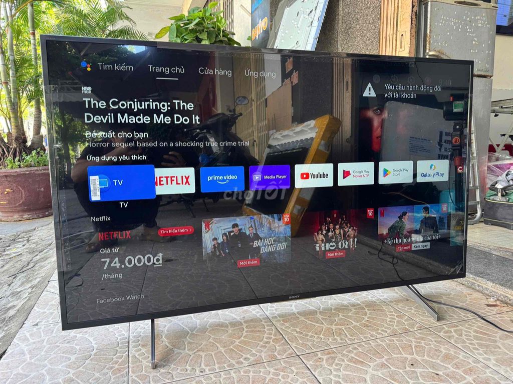 Tivi Sony 55 inch 4K Ultra HD Android TV. Mua bán Tivi, Âm thanh tại Quận Hải Châu Đà Nẵng được đăng bởi hân hình 1
