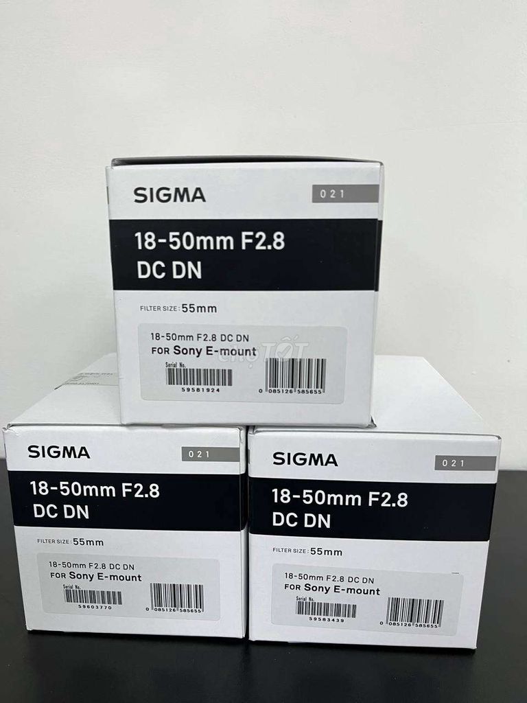Ống kính Sigma 18-50mm F2.8 Sony new chính hãng. Mua bán Máy ảnh, Máy quay tại Quận 1 Tp Hồ Chí Minh được đăng bởi Tran Dan hình 1