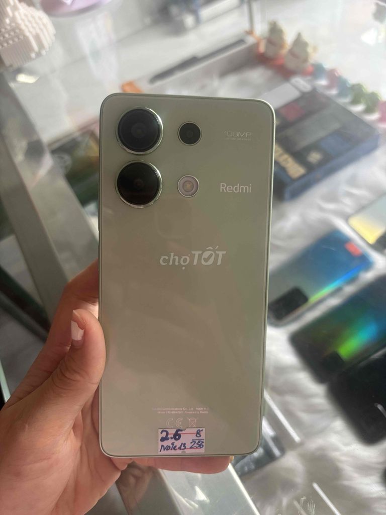 Xiaomi Redmi Note 13 8GB/256GB Xám. Mua bán Điện thoại tại Thành phố Bà Rịa Bà Rịa - Vũng Tàu được đăng bởi Vũ Huyền Trang hình 1