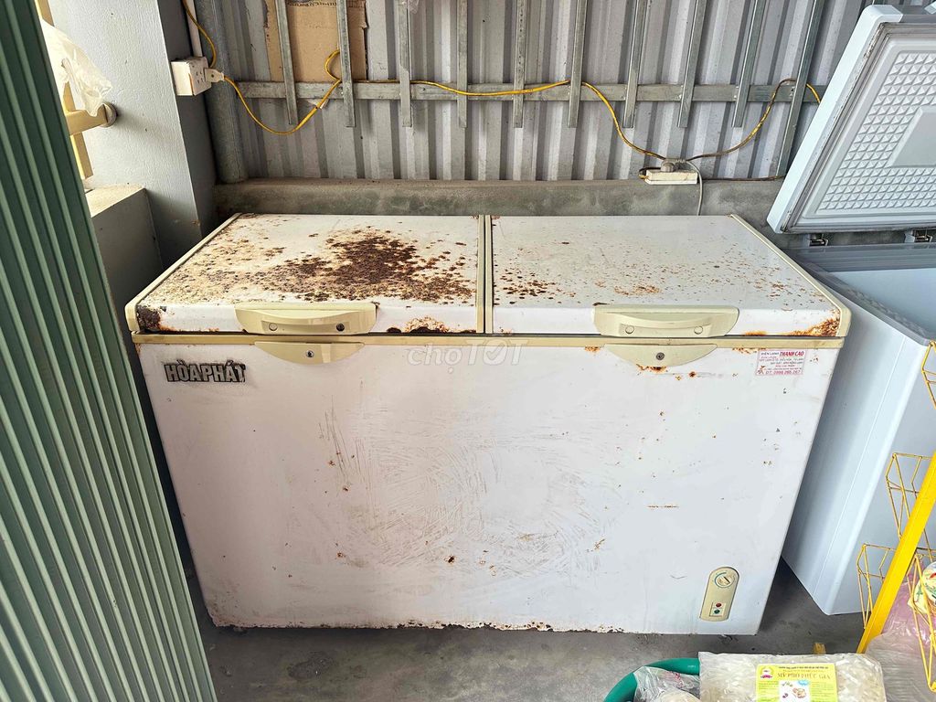 Tủ lạnh Hòa Phát 2 ngăn Trắng Đã sử dụng. Mua bán Tủ lạnh tại Huyện Giao Thủy Nam Định được đăng bởi Trần Vũ hình 1