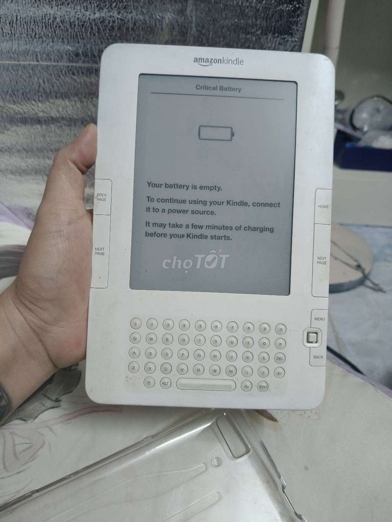 Máy đọc sách Amazon Kindle Trắng. Mua bán Máy tính bảng tại Quận 8 Tp Hồ Chí Minh được đăng bởi Kim Anh hình 1
