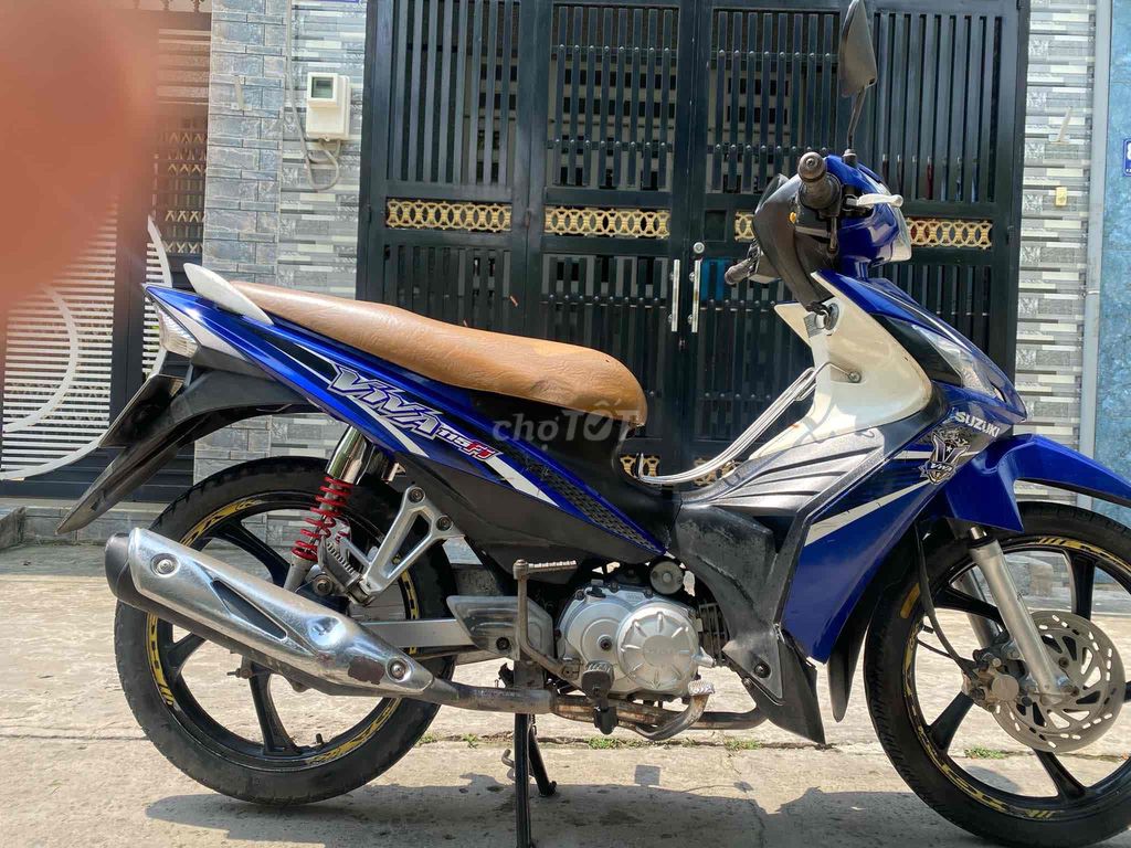 Suzuki ViVa Fi 115cc 2013 xanh trắng chính chủ